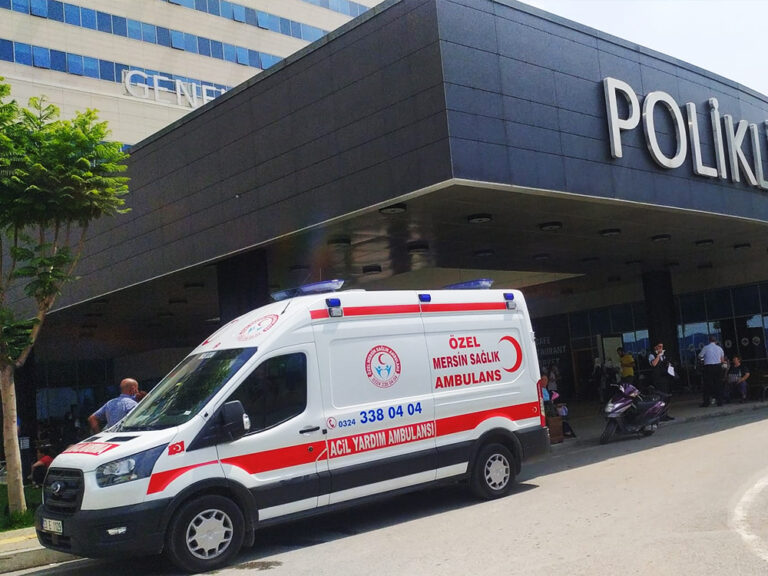 Özel Mersin Sağlık Ambulans Servisi Hasta Nakli